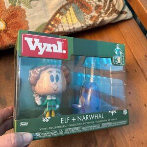 Funko Elf the Movie Vynl Buddy & Narwhal Vinyl Figure 2-Pack Christmas Boxed New